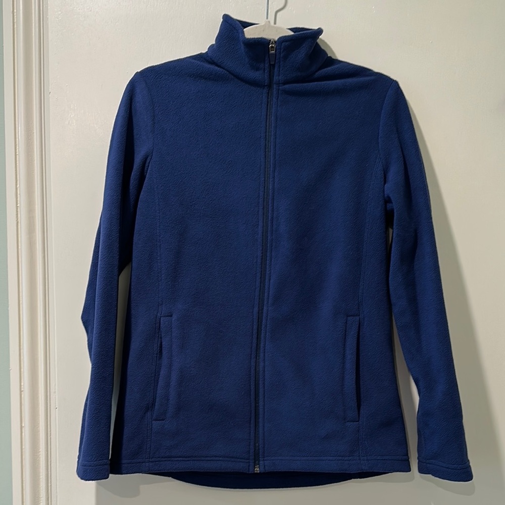 Womens Cozy Fleece Zip Up Jacket